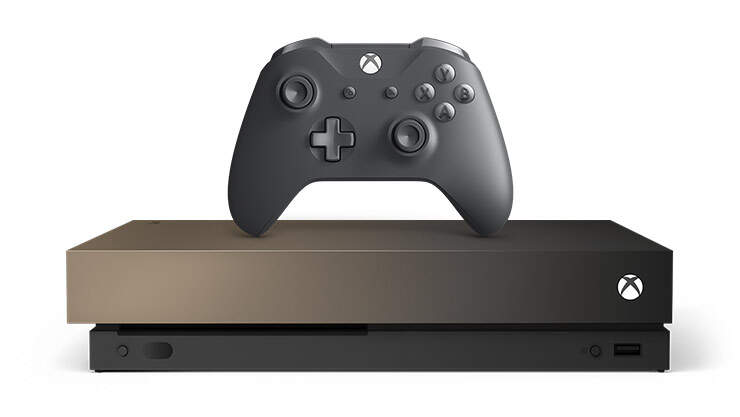 XBox One X 1TB GOLDEN EDITION 21012051 фото