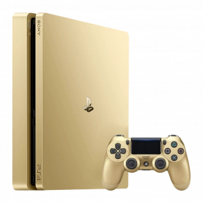 Sony PlayStation 4 Slim 500gb Gold Отличное состояние 21009174 фото