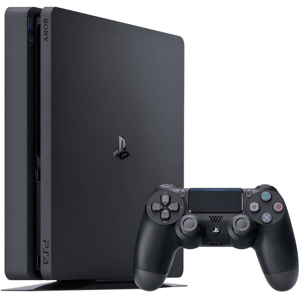 Sony PlayStation 4 Slim 1TB BLACK Отличное состояние 21002410 фото