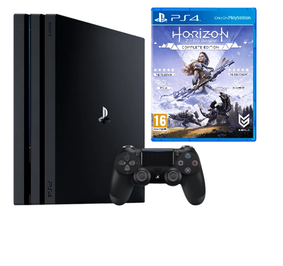 Sony PlayStation 4 Pro 1tb 72xx BLACK Відмінний стан + HORIZON Zero Dawn 21004797234 фото