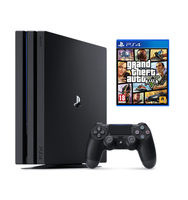 Sony PlayStation 4 Pro 1tb 70-71xx BLACK Відмінний стан + GTA V НОВИЙ 210047972 фото