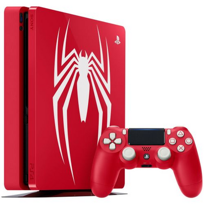 Sony PlayStation 4 Slim 1TB Spider-Man Limited Edition Хорошее состояние 21012396 фото