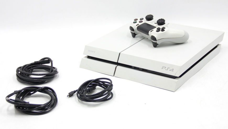 Sony PlayStation 4 Fat 10-11xx 500gb WHITE Хорошее состояние 21010378 фото