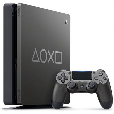 Sony PlayStation 4 Slim 1 TB Limited Edition Days of Play Хорошее состояние 21016714 фото