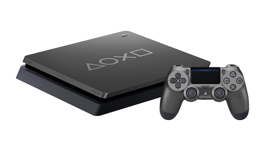 Sony PlayStation 4 Slim 1 TB Limited Edition Days of Play Хорошее состояние 21016714 фото