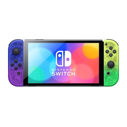 Nintendo Switch OLED Splatoon 3 Limited Edition 64GB Green Violet Відмінний стан 21017216 фото