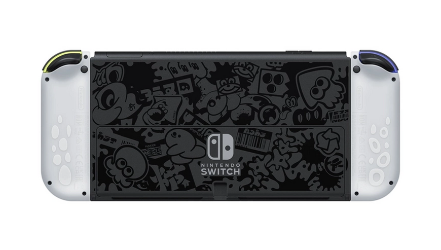 Nintendo Switch OLED Splatoon 3 Limited Edition 64GB Green Violet Отличное состояние 21017216 фото