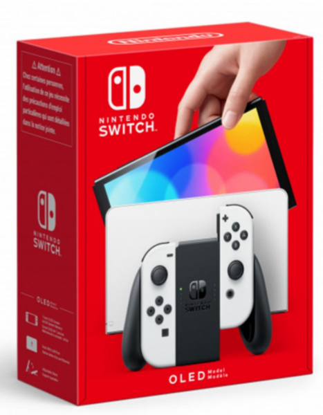 Nintendo Switch Oled 64gb WHITE НОВИЙ 21006173 фото