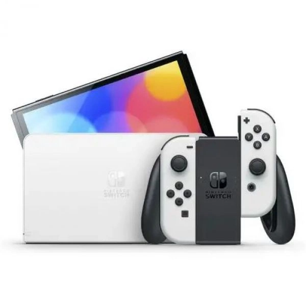 Nintendo Switch Oled 64gb WHITE НОВЫЙ 21006173 фото