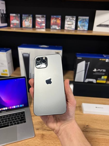 Iphone 12 Pro Max 256 GB (Graphite) (Отличное состояние, 90% батарея) 2101349223 фото