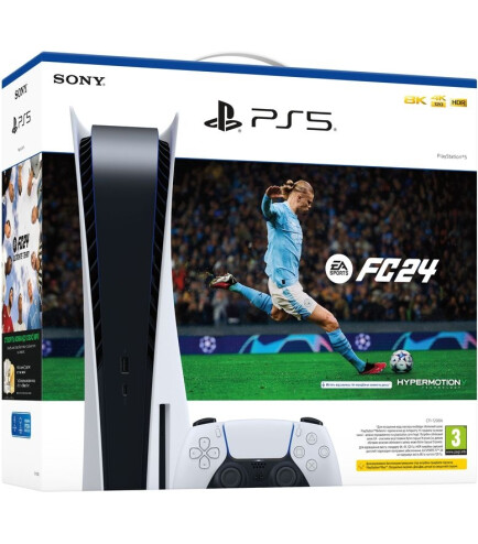 Sony PlayStation 5 + FC 24 НОВА 21010750 фото