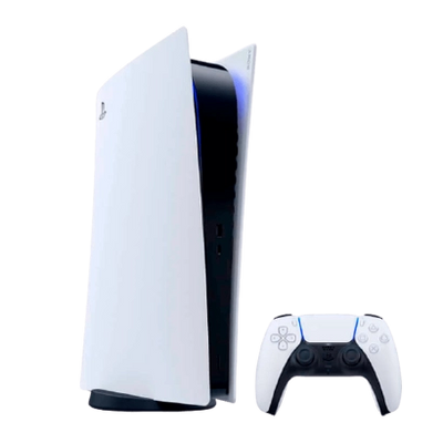 Sony PlayStation 5 Digital Edition 825gb WHITE Хорошее состояние 21006371 фото