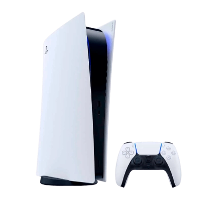 Sony PlayStation 5 Digital Edition 825gb WHITE Хорошее состояние 21006371 фото