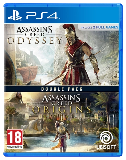 Ігра Assassins Creed Odyssey + Assassins Creed Origins PS4 21016219 фото